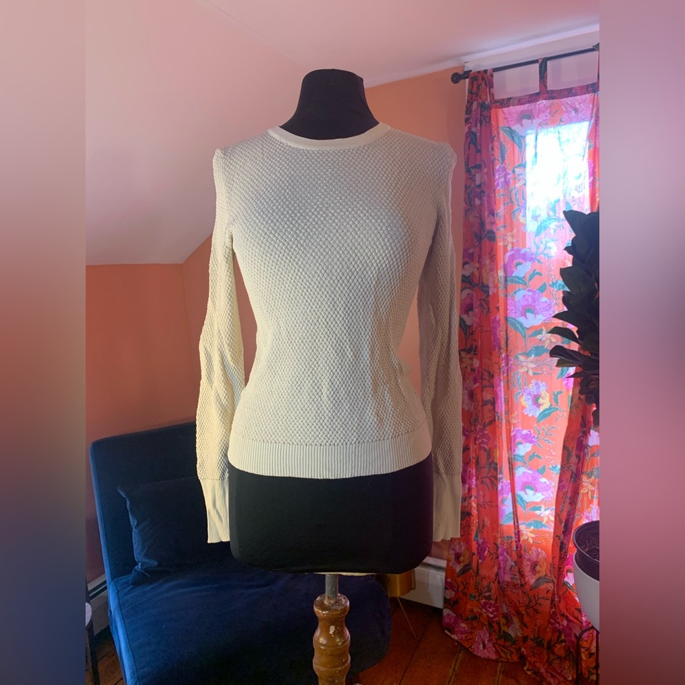 $5 add-on! Zara knit, cream sweater